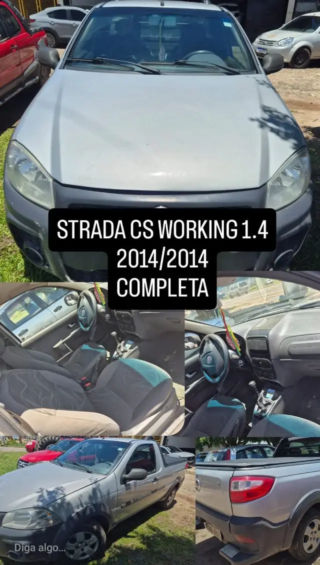 Carro Fiat Strada 2014 Working 1.4 (Flex)
