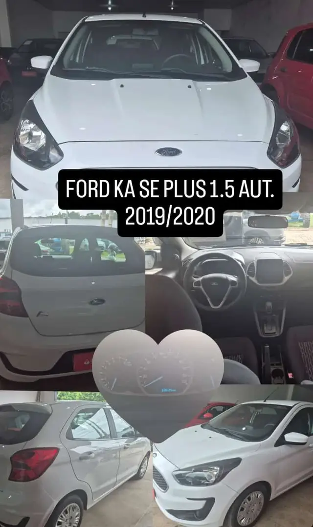 Carro Ford Ka 2020 1.5 SE Plus (Aut) (Flex)