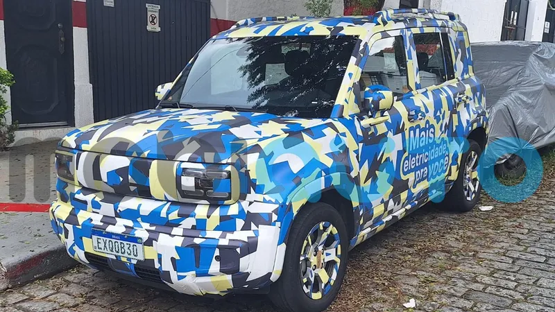 Flagra: Chevrolet Spark será vendido no Brasil com truque de Ford Ecosport