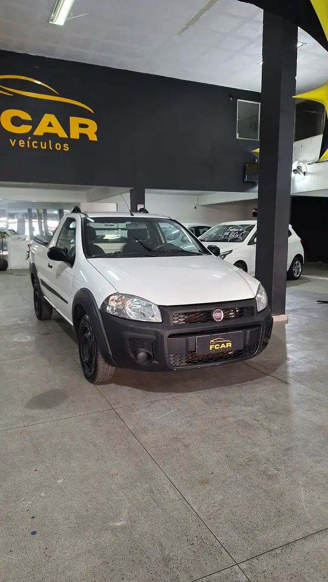 Carro Fiat Strada 2018 Hard Working 1.4 (Flex) (Cabine Simples)