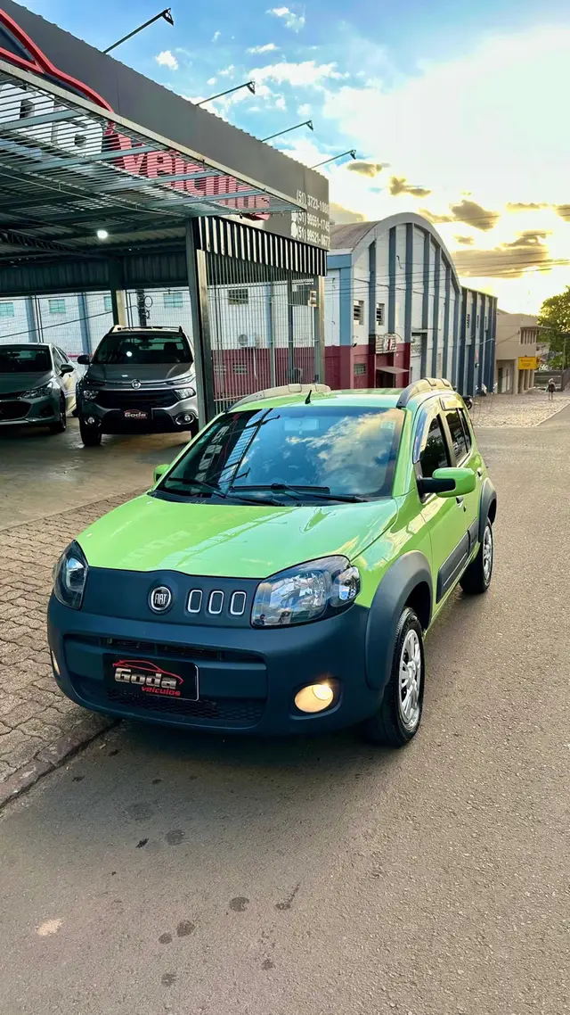 Carro Fiat Uno 2012 Way 1.0 8V (Flex) 4p