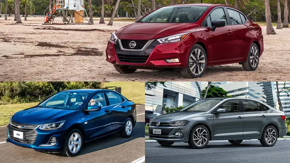 Novo Nissan Versa é corajoso ao tentar enfrentar VW Virtus e Chevrolet Onix Plus, mas rivais não se intimidam, resultando em uma disputa sem trégua.