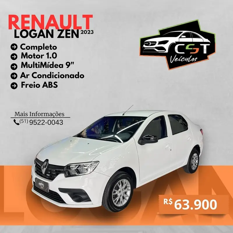 Renault Logan Zen 1.0 12V SCe (Flex)