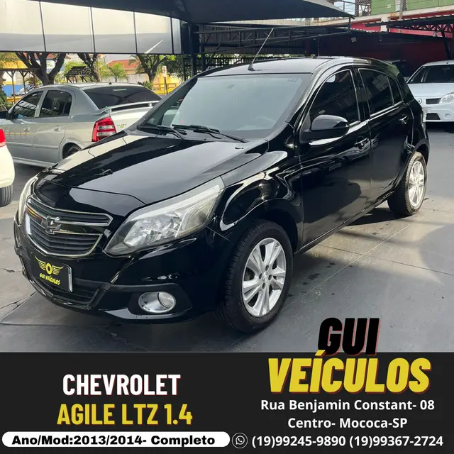 Carro Chevrolet Agile 2014 LTZ 1.4 8V (Flex)