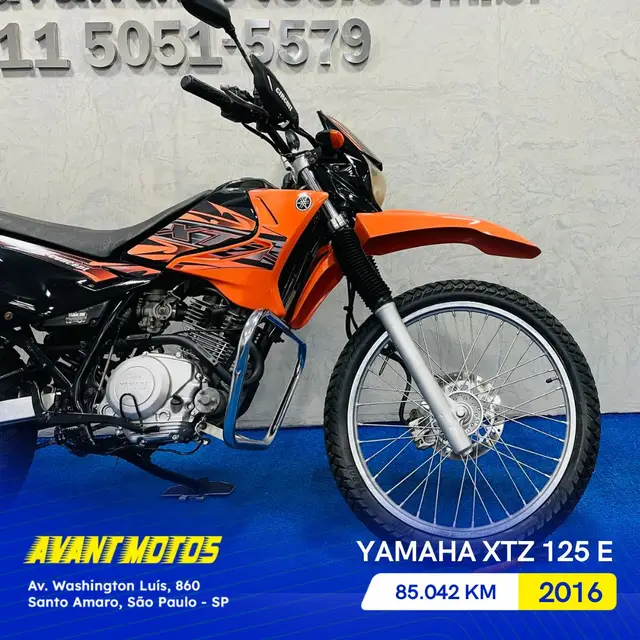 Moto Yamaha Xtz 125 E 2016 XTZ 125 E