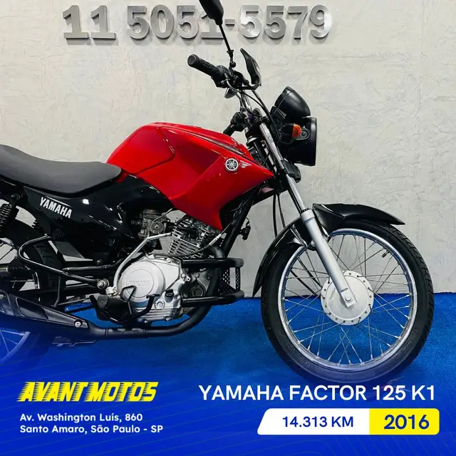 Carro Yamaha YBR 125 Factor 2016 Ybr 125 Factor K1