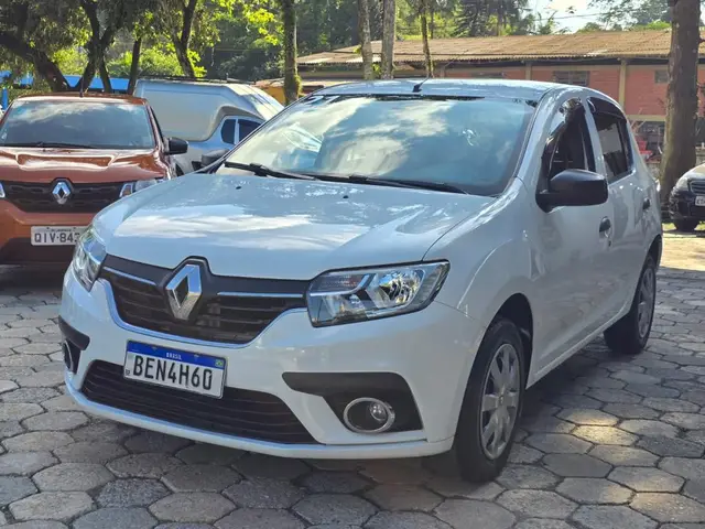 Carro Renault Sandero 2021 Life 1.0 12V SCe (Flex)