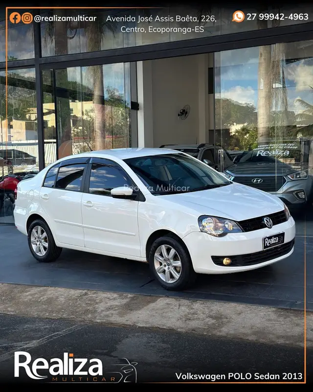 Carro Volkswagen Polo Sedan 2013 1.6 8V (Flex)