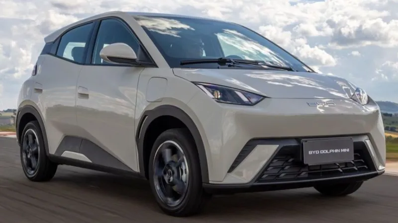 BYD Dolphin Mini: sucesso dos elétricos está no subcompacto da marca