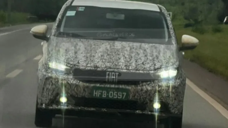 Novo Fiat Argo 2026 terá novo visual em breve contra Polo e Onix