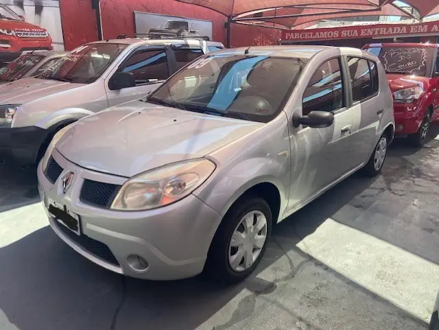 Carro Renault Sandero 2009 Authentique 1.0 16V (flex)