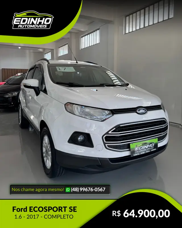 Carro Ford EcoSport 2017 Ecosport SE 1.6 16V (Flex)