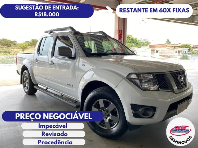 Carro Nissan Frontier 2014 2.5 TD CD 4x2 SV Attack