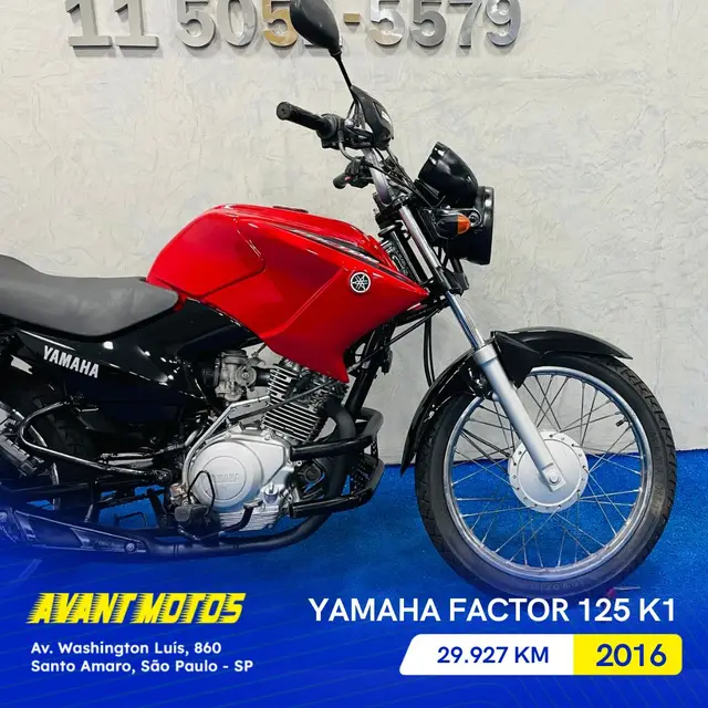 Carro Yamaha YBR 125 Factor 2016 Ybr 125 Factor K1