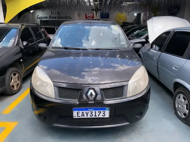 Carro Renault Sandero 2008 Privilège 1.6 8V Hi-Torque (flex)