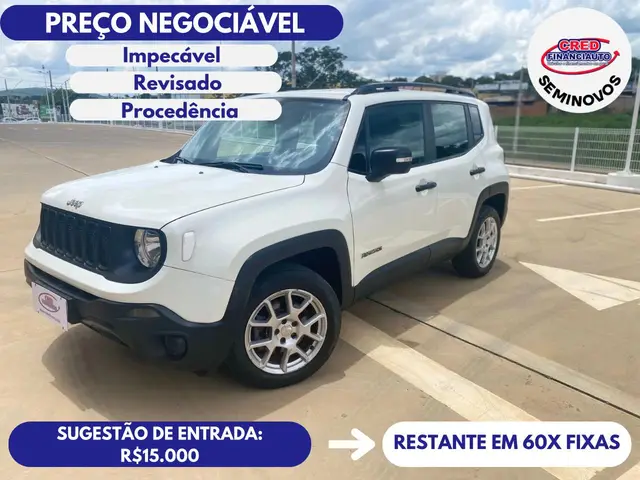 Carro Jeep Renegade 2020 Sport 1.8 4x2 (Aut) (Flex)