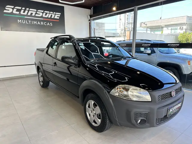 Carro Fiat Strada 2018 Hard Working 1.4 (Flex) (Cabine Dupla)
