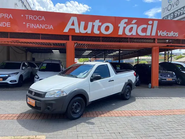 Carro Fiat Strada 2018 Hard Working 1.4 (Flex) (Cabine Simples)