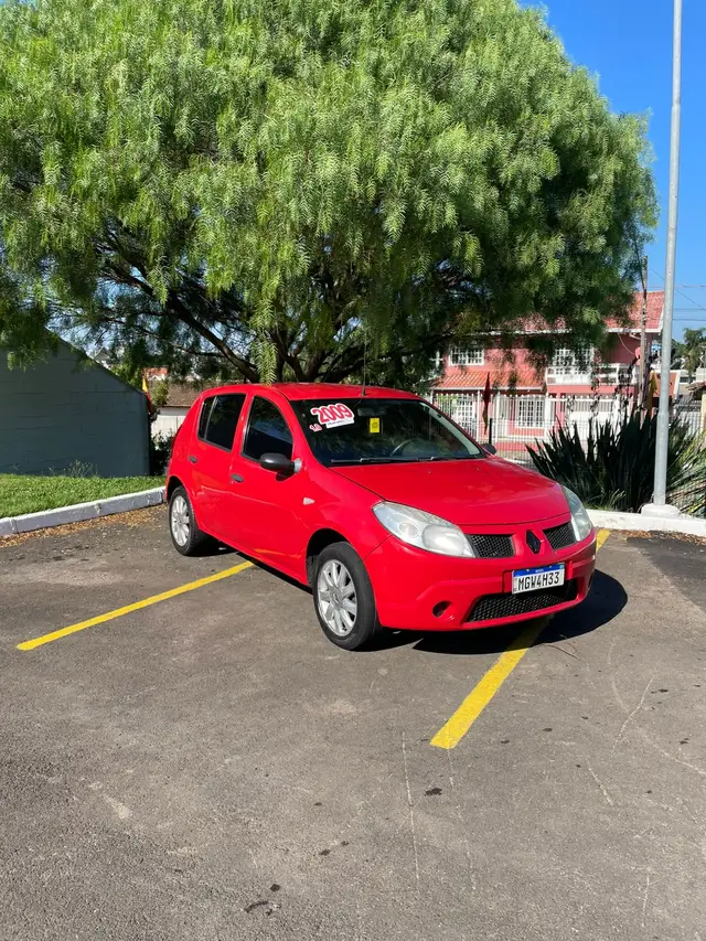 Carro Renault Sandero 2009 Authentique 1.0 16V (flex)