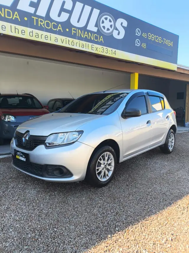 Carro Renault Sandero 2018 Authentique 1.0 12V SCe (Flex)