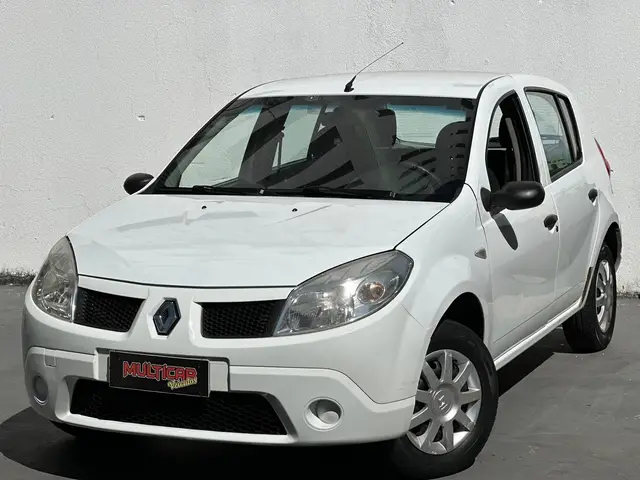 Carro Renault Sandero 2009 Authentique 1.0 16V (flex)