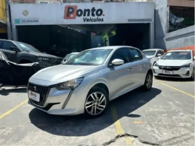 Carro Peugeot 208 2022 Allure 1.6 (Flex) (Aut)