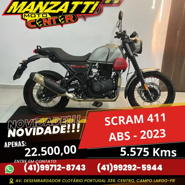 Carro Royal Enfield Scram 2023 411 cc