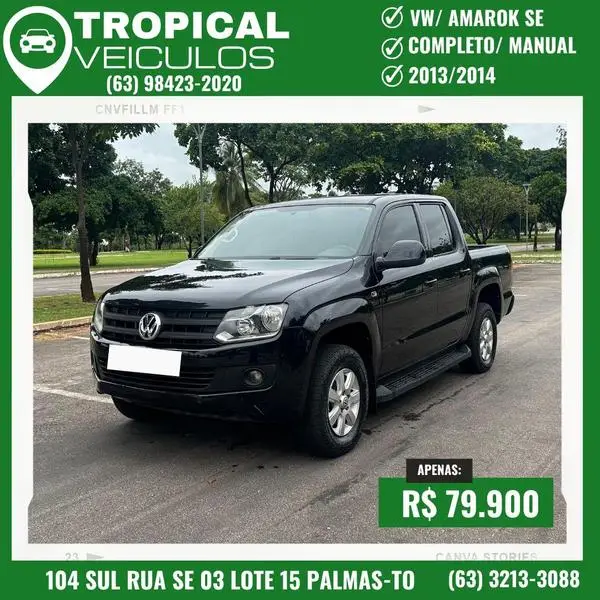 Carro Volkswagen Amarok 2014 2.0 SE 4x4 TDi (Cab dupla)