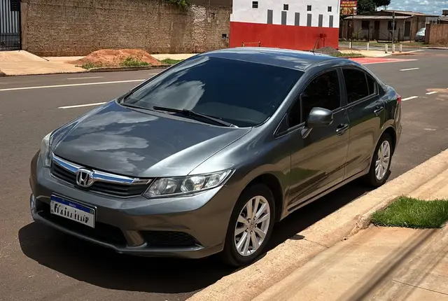 Carro Honda Civic 2014 New  LXS 1.8 16V i-VTEC (Aut) (Flex)