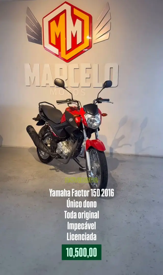 Carro Yamaha Fazer 150 2016 SED/ FLEX