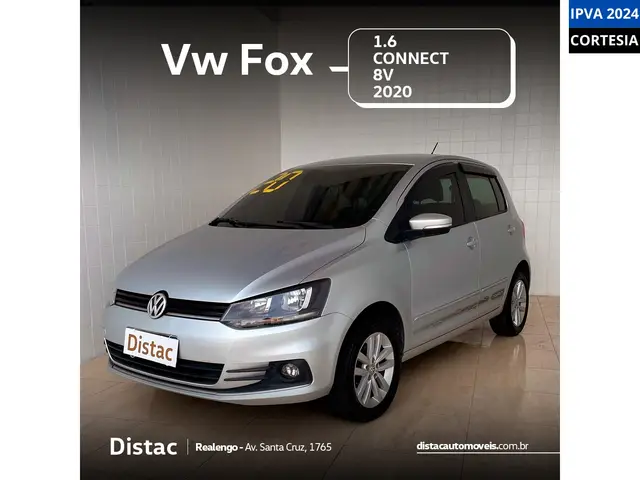 Carro Volkswagen Fox 2020 1.6 MSI Connect (Flex)