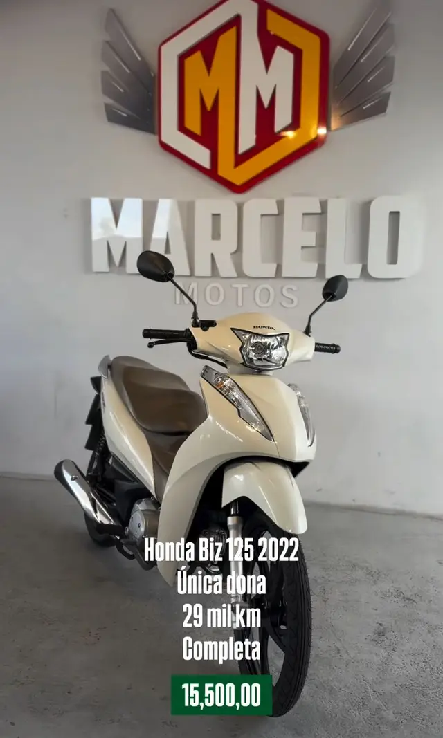 Carro Honda Biz 125i 2022 Flex