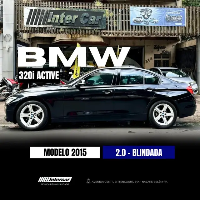 Carro BMW 320i 2015 2.0 Turbo/ActiveFlex 16V/GP 4p - G