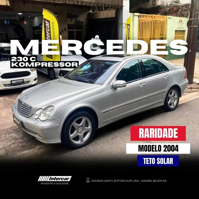 Carro Mercedes-Benz Classe C 2004 C 230 Kompressor Avantgarde