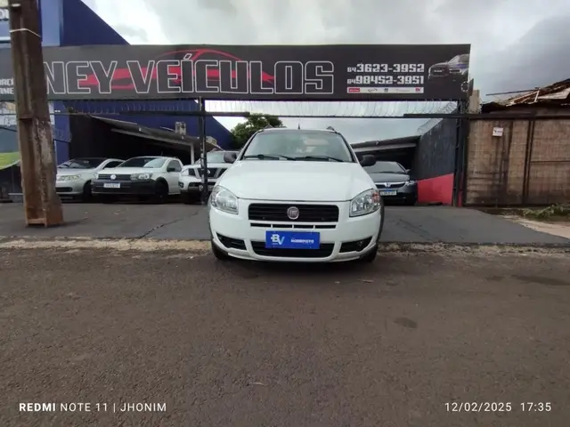 Carro Fiat Strada 2012 Working 1.4 (Flex) (Cabine Estendida)