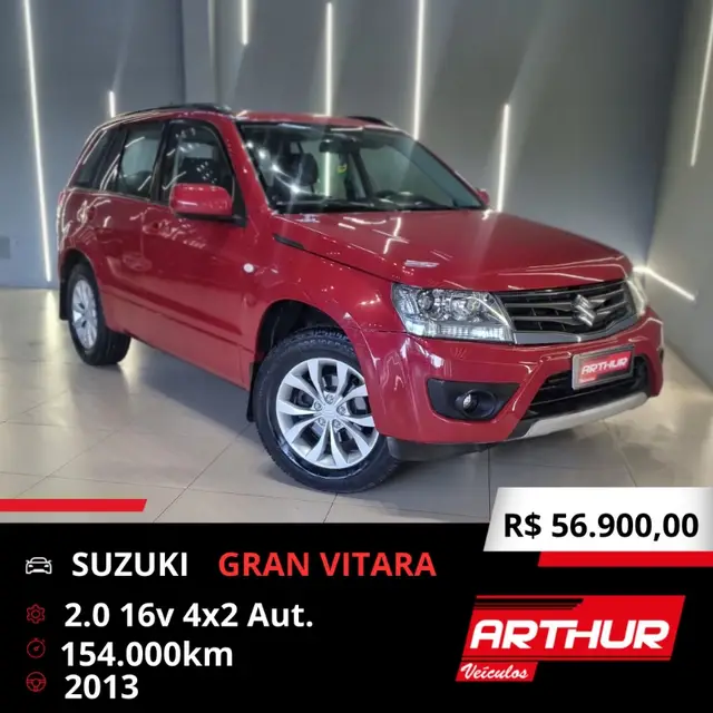 Carro Suzuki Grand Vitara 2013 2.0 16V 2WD