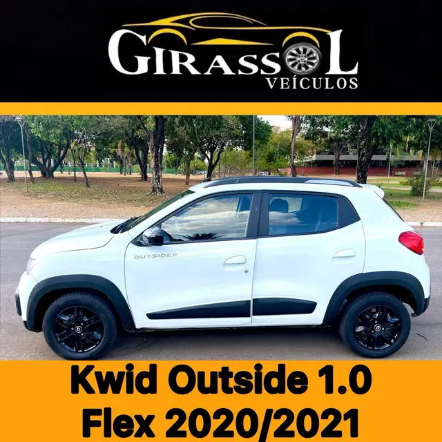Carro Renault Kwid 2021 Outsider 1.0 12v SCe (Flex)