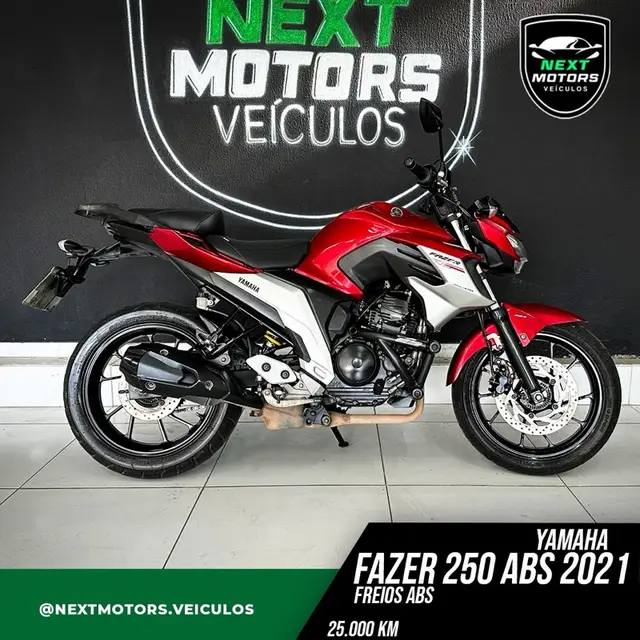 Carro Yamaha Fazer 250 2021 FZ25 250 ABS