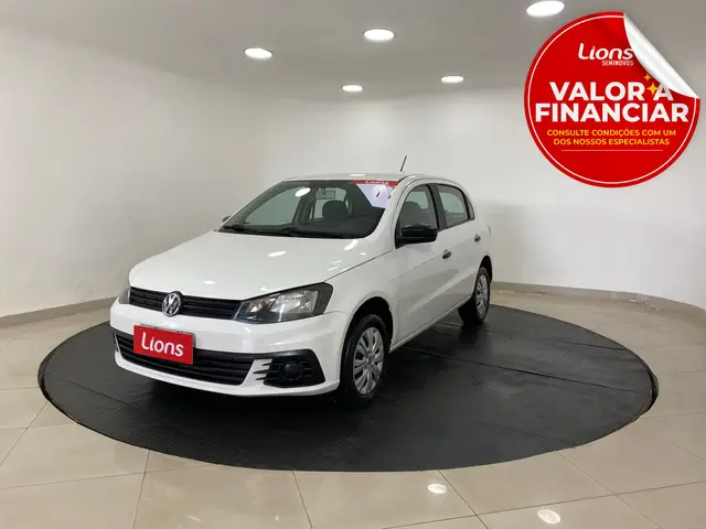 Carro Volkswagen Gol 2017 1.0 MPI Trendline (Flex) 2p