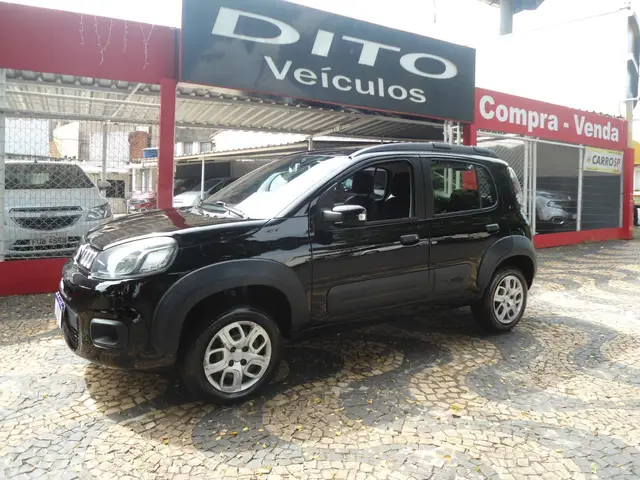 Carro Fiat Uno 2015 Way 1.0 8V (Flex) 4p