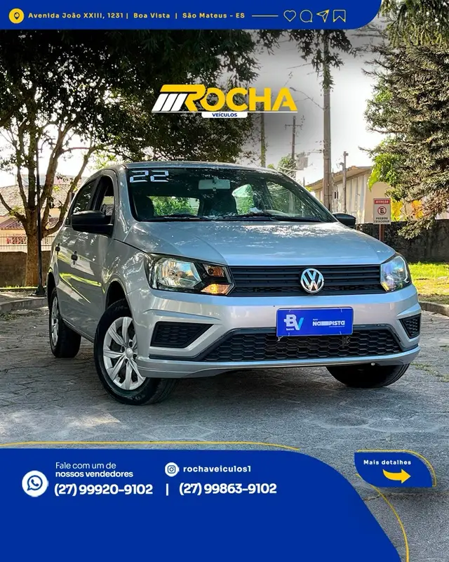 Carro Volkswagen Gol 2022 1.0 12v (Flex)