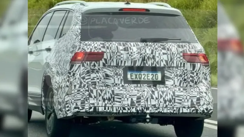 Flagra: Nova picape da VW terá item que Chevrolet Montana tem inveja