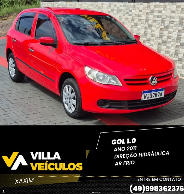 Carro Volkswagen Gol 2012 1.0 VHT (Rock in Rio)