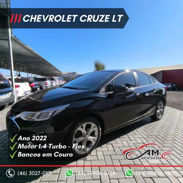 Carro Chevrolet Cruze 2022 LT 1.4 Turbo (Aut.)