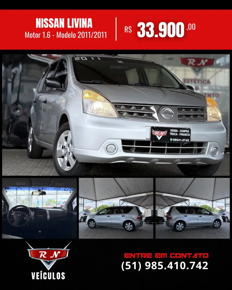 Nissan Livina S 1.6 16V (flex)