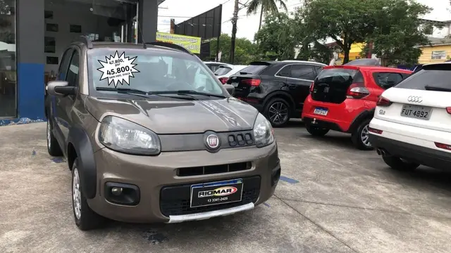 Carro Fiat Uno 2015 Way 1.0 8V (Flex) 4p