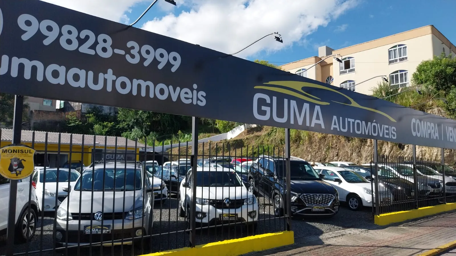 Fachada da loja GUMA AUTOMOVEIS - Lages - SC