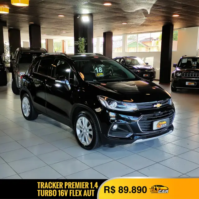 Carro Chevrolet Tracker 2018 Premier 1.4 Turbo (Aut) (Flex)
