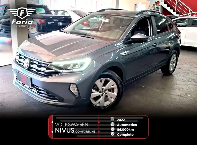 Carro Volkswagen Nivus 2022 Comfortline 1.0 Turbo (Aut) (Flex)