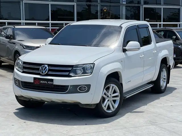 Carro Volkswagen Amarok 2015 2.0 CD 4x4 TDi Highline (Aut)